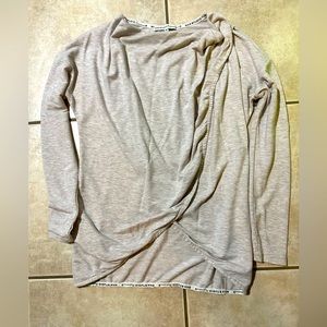 Max Studio Performance XS top washed never worn.  Heather beige.